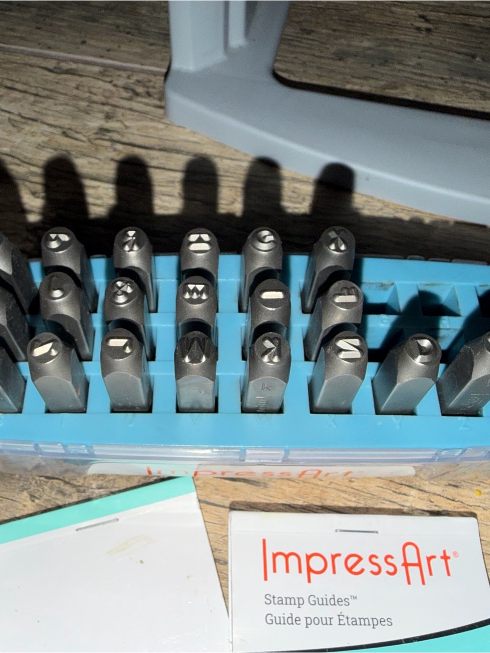 imPRESS Metal Stamping Starter Tools Kit - Aqua Blue - Picture 4 of 8
